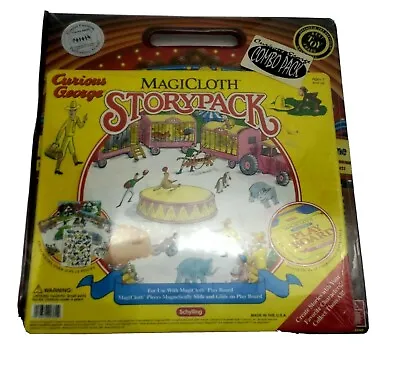 Vintage Toy Curious George Magicloth Theatre NIB • $28.79