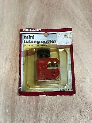 NOS 1986 Menard Mini Tubing Cutter • $5