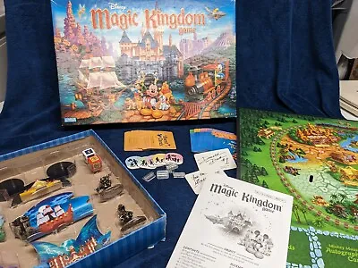 Walt Disney Magic Kingdom 3D Board Game 2004 Fully Complete Pewter Pieces • $19.99