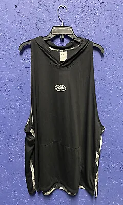 Rare Size 3xl Mens Nike Training Vest Tank Top Clash Dri Fit Hoodie Dm6513 010 • $43.19