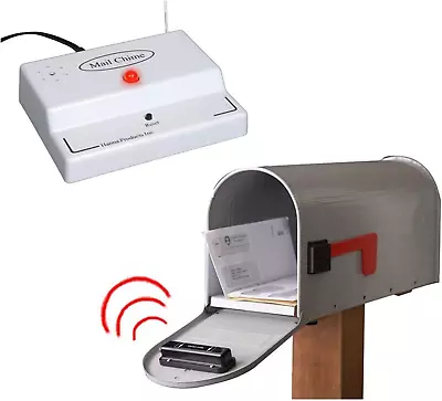 Mail Chime Mailbox Notification System – Mailbox Signal With Wireless Transmitte • $73.99