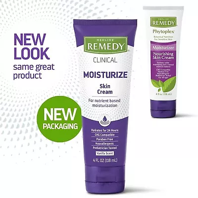 Medline Remedy Clinical Skin Cream Vanilla Scent (4 Fl Oz) (Pack Of 2 Tubes) • $9.99