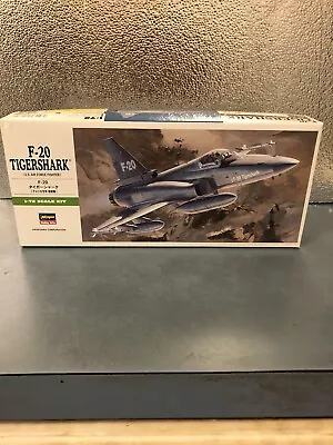 F-20 Tiger Shark Hasegawa Plastic Model Kit 1:72 Scale Brand New • $3.50