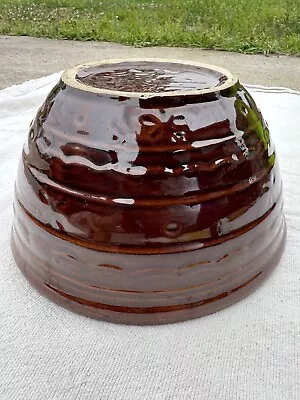 MarCrest Daisy Dot 8” Mixing Bowl Vintage Stoneware USA • $15.23