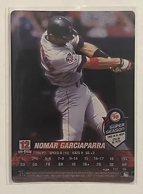 NOMAR GARCIAPARRA 2004 MLB Showdown Super Season Red Sox Foil SSP Rare #111 • $40