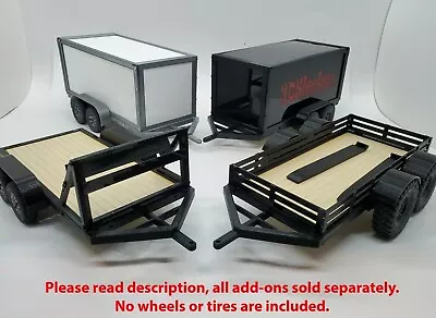 1/24 Scale Trailer For Kyosho Mini-z SCX24 Atlas Katana & Other Trucks Crawlers • $13.50