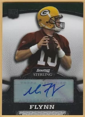 2008 Bowman Matt Flynn Sterling Certified Auto Autograph Rookie Card #115 • $9.99