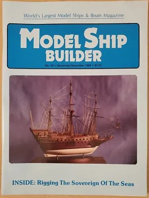 Model Ship Builder Magazine - 1988 - Complete Year • $26.96