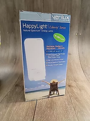 NEW OPEN BOX -Verilux VT20WW1 Happylight Liberty Natural Spectrum Energy Lamp • $25