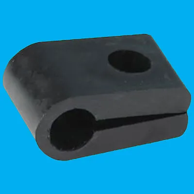 Black Heavy Duty Cable Cleats Clips Size No. 3 7.6mm Pack Sizes From 5x-50x • £3.36