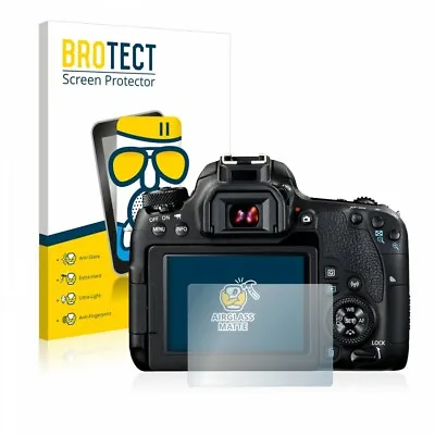 Canon EOS 77D  Brotect® AirGlass® MATTE Premium Tempered Glass Screen Protector • $29.44