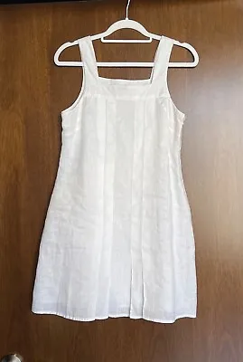 Island Company Linen Pleated Dress Size S • $35