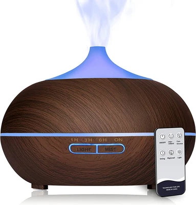 $50.66 • Buy 550Ml Essential Oil Diffuser, Ultrasonic Aroma Diffuser With Smart Remote Contro