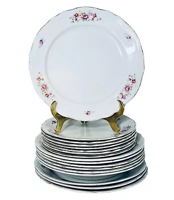 RARE Vintage Richard Ginori GIN83 Ariston Porcelain Pink Rose Dinnerware CHOICE • $46.17