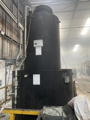£750 • Buy Industrial Large Forbes Caustic Soda Tank Approx 4000mm High X 3000mm 2015
