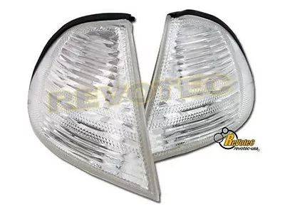 99 00 01 BMW E46 330i 323i 328i 325i 320i Sedan 4 Door Clear Corner Lights 1Pair • $28.50