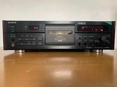 £1275 • Buy Sony TC-K333ESJ-3 Head,Direct Drive,Dual Capstan Stereo Cassette Deck.Dolby S