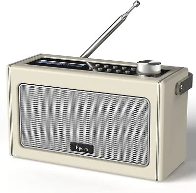 £49.99 • Buy DAB/DAB+ & FM Radio Portable Bluetooth Speaker, Rechargeable, 15 Hours Playback