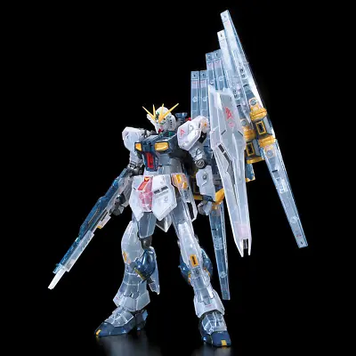$64.99 • Buy BANDAI Gundam Base Limited RG ν Gundam ( Clear Color ) 1/144 Japan NEW