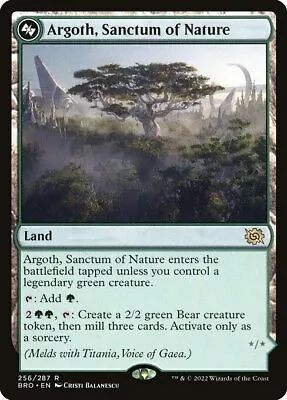 Argoth Sanctum Of Nature BRO NM MTG • $1.50