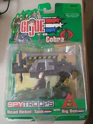 Gi Joe Spy Troops Road Rebel Tank Opened But Complete • $25