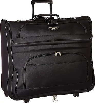 Garment Bag With Wheels Wheeled Carry On For Men Rolling For Travel Suits Handle • $111.95