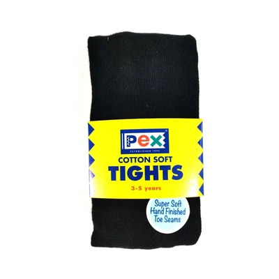 £5 • Buy PEX Cotton Soft Tights Black