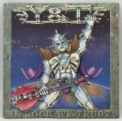 In Rock We Trust By Y&T CD A&M Records Dave Meniketti Early West German Pressing • $21.99