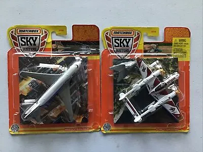 Matchbox Sky Busters Lot Of 2 MBX 6-2 Airliner & P-38 Lightning Pkg Damage • $19.99