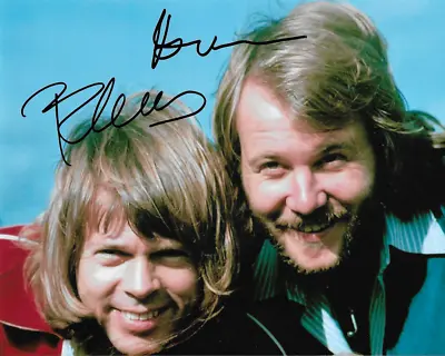 Bjorn Ulvaeus & Benny Andersson ABBA Signed Photograph 2 *With Proof & COA* • £150