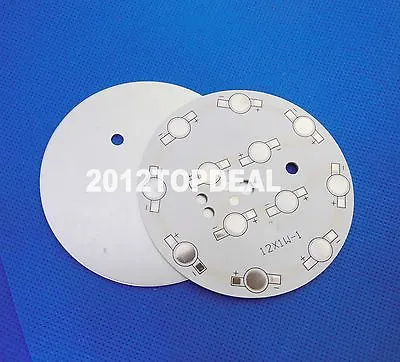 12w 78mm Circle Aluminum PCB Circuit Board For 12PCS X 1W3W5w LED In Series • $1.40