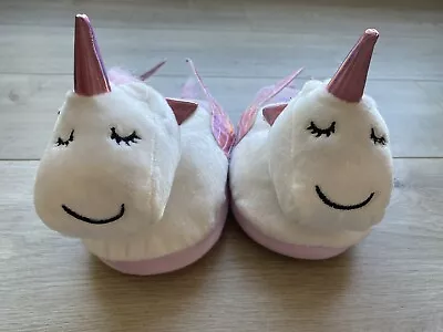 $9.50 • Buy Typo Unicorn Slippers Size S/M