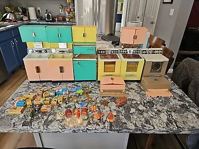 1960's Vintage Barbie Dream Kitchen Produced By Deluxe Reading Corp For Barbie. • $350