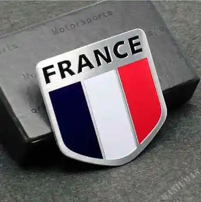 France French Flag Auto Badge For Peugeot Citroen Renault Decal Sticker  Emblem • $14.25