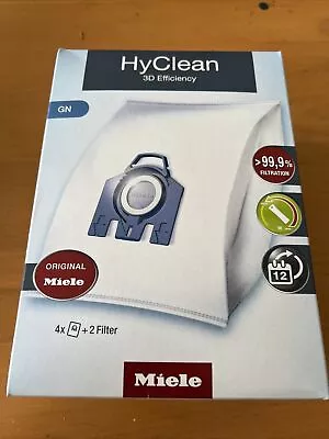 Miele HyClean GN 3D Efficiency Dust Bags For Bagged Vacuum Cleaner    Blue • £23