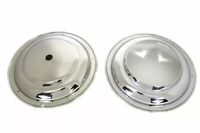 16  Front Wheel Cover Set Chrome For Harley Davidson By V-Twin • $149.90