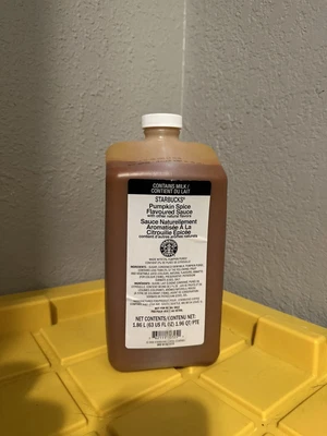 $29 • Buy Starbucks Pumpkin Spice Sauce Syrup 1.86 L, NEW SEALED, BB MAY 2023