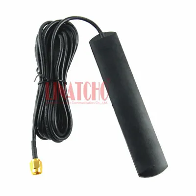 900MHz 1800MHz Duad Band External 3 Meters RG174 SMA Male Car GSM Patch Antenna • $8.43