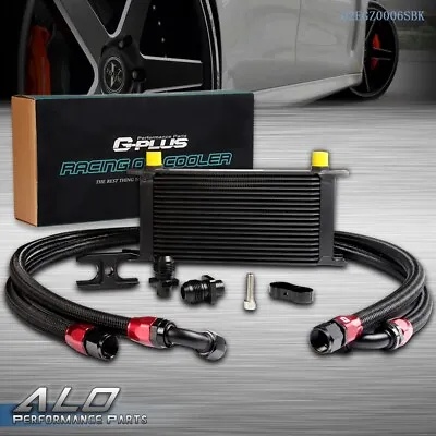 Fit For BMW E36 E46 Euro E82 E9X 135 19 Row AN10 Aluminum Engine Oil Cooler Kit  • $82.46