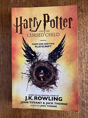 Harry Potter And The Cursed Child Parts One & Two Playscript Paperback Book  • $7