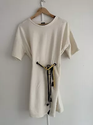 Zara Cream T-shirt Sailor Style Dress • $19.99