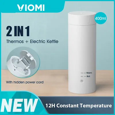 $33.79 • Buy VIOMI 400ml Electric Thermos Bottle Cup Thermal Mug Travel Mini Kettles 220V