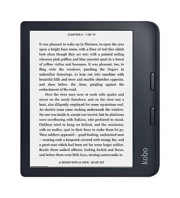 Kobo Libra 2 EReader 7  Waterproof Touchscreen WIFI 32GB Black RETAIL NEW 2021 • $169.99