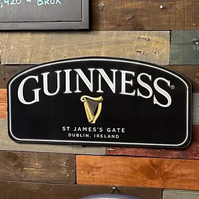 Guinness Beer Lenticular 3-D Sign Home Bar Game Room Man Cave Novelty Wall Decor • $34.99