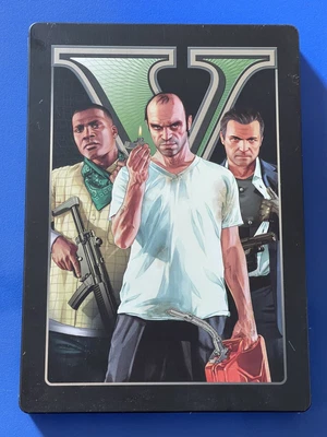 $13.70 • Buy Grand Theft Auto V Five - Xbox 360 Steelbook (Metal Case) Collectors Game