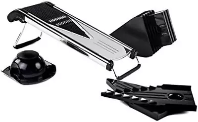 $32.35 • Buy ! Mandoline V-Slicer Commercial Grade Stainless Steel (6 Blade Set)