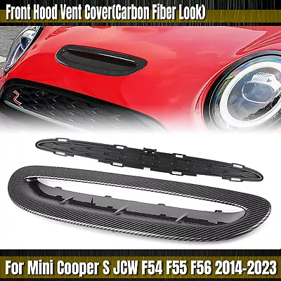 For Mini Cooper S F54 F55 F56 F57 14-24 2023 Front Hood Bonnet Scoop Vent Trim • $62.65