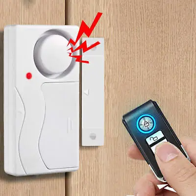 Wireless Remote Control Magnetic Sensor Door Window Home Security Burglar Alarm • $10.99