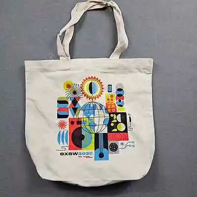 SXSW Tote Bag Canvas 2020 Showtime Music Festival • $11.99