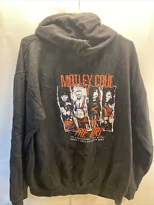 The Dirt Soundtrack Motley Crue Rock Band Adult Long Sleeve Hoodie Sweatshirt • $115